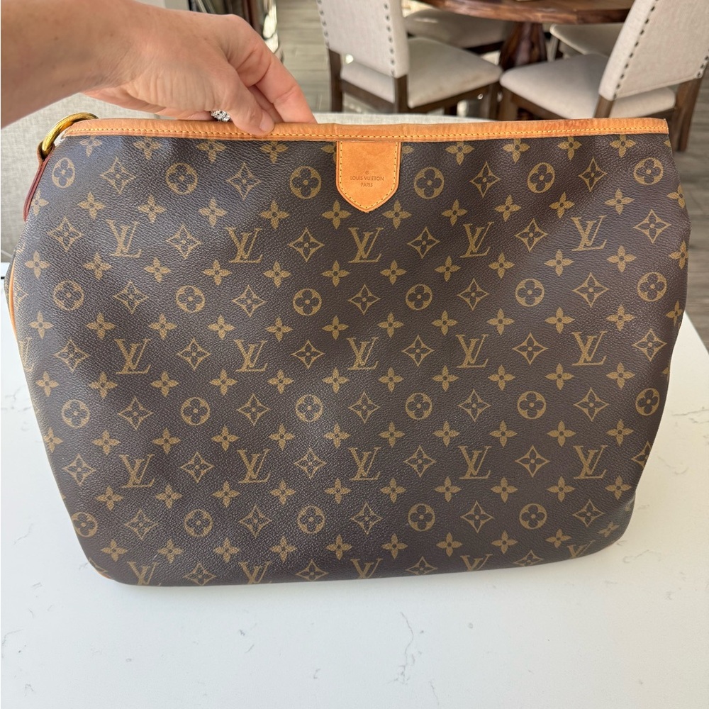 LOUIS VUITTON Delightful MM Monogram Canvas Handbag